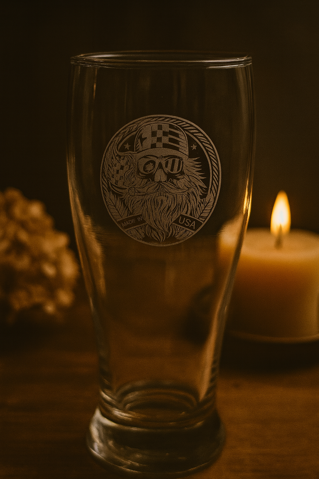 Personalized Pilsner Glasses