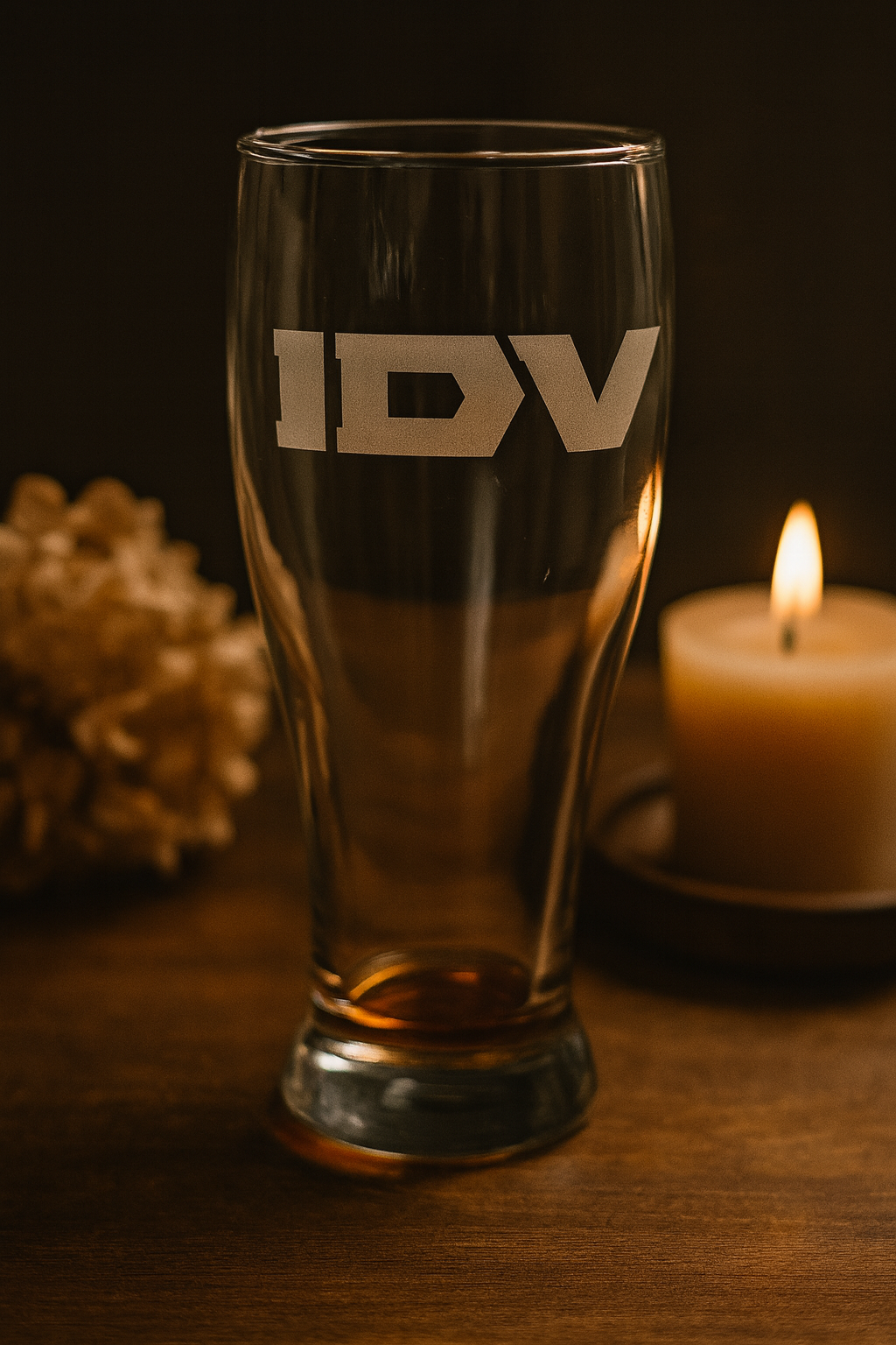 Personalized Pilsner Glasses