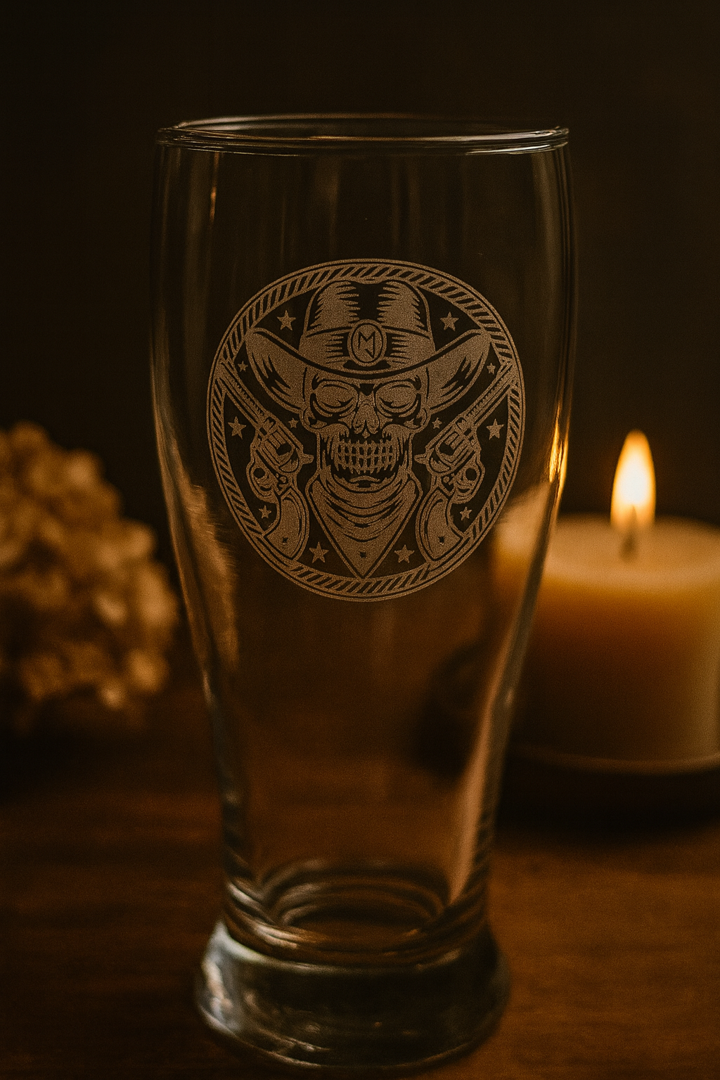 Personalized Pilsner Glasses