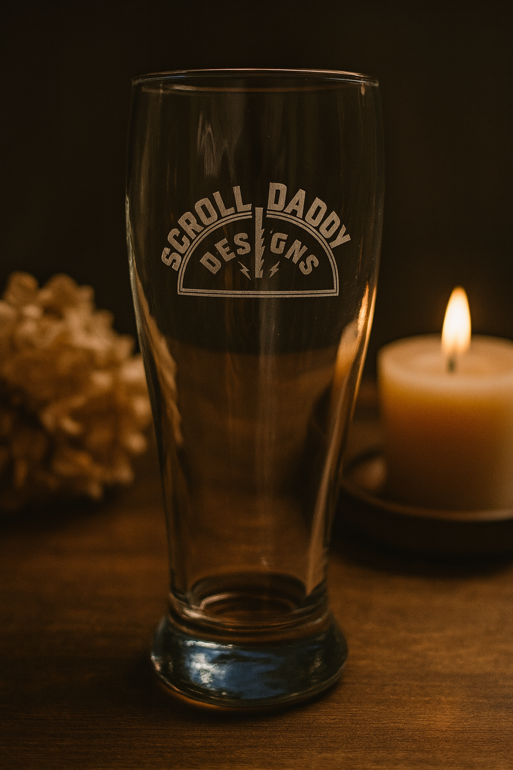 Personalized Pilsner Glasses