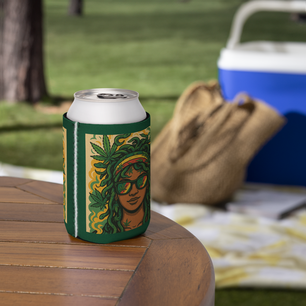 Reggae Medusa Can Cooler