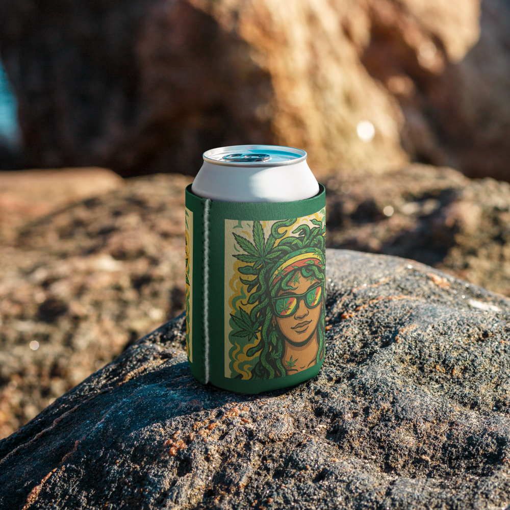 Reggae Medusa Can Cooler